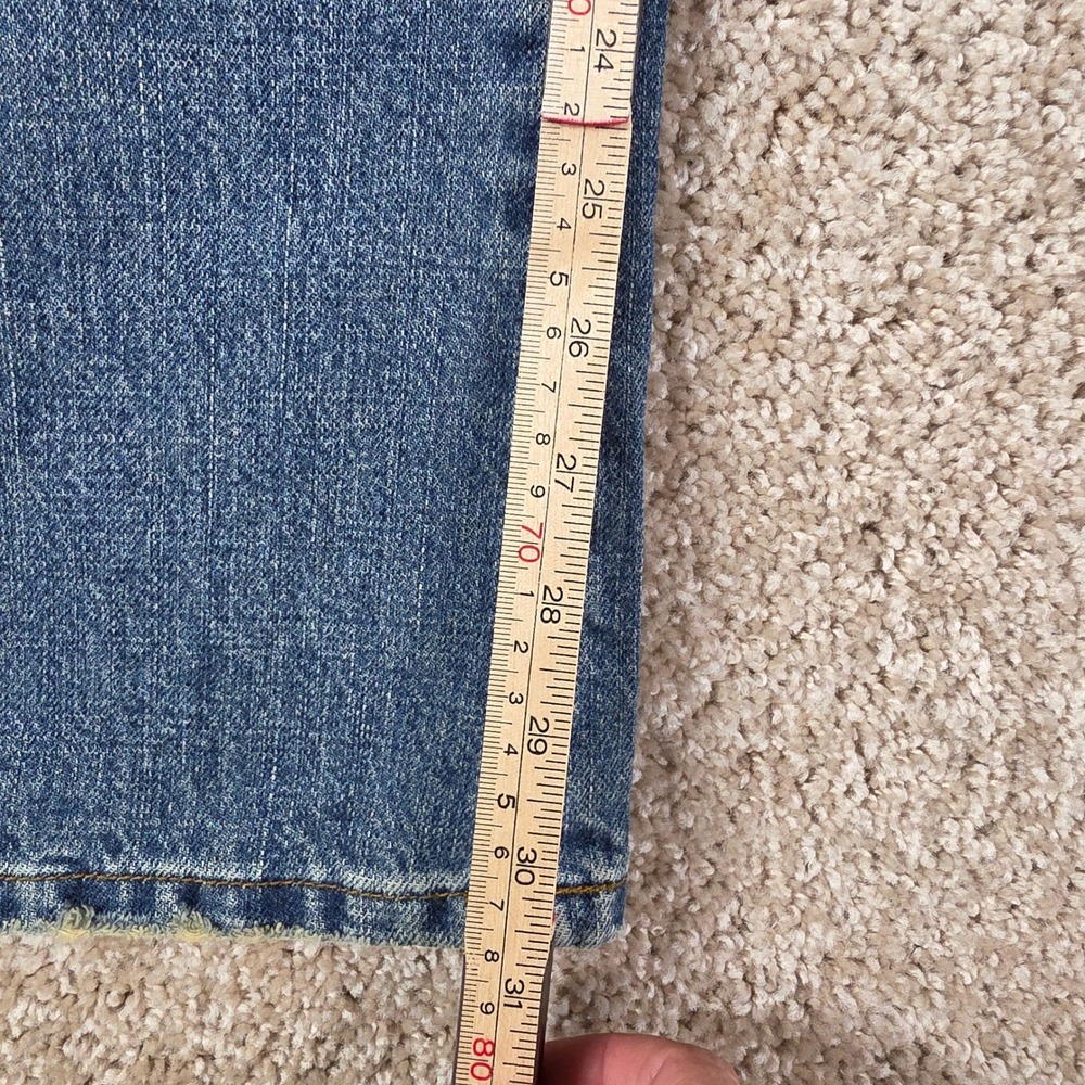 Luella for Target Jeans Low Rise Y2K Patchwork Heart Bootcut Flare Denim - Picture 5 of 10